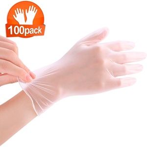 100 pair disposible gloves, M protect from germs